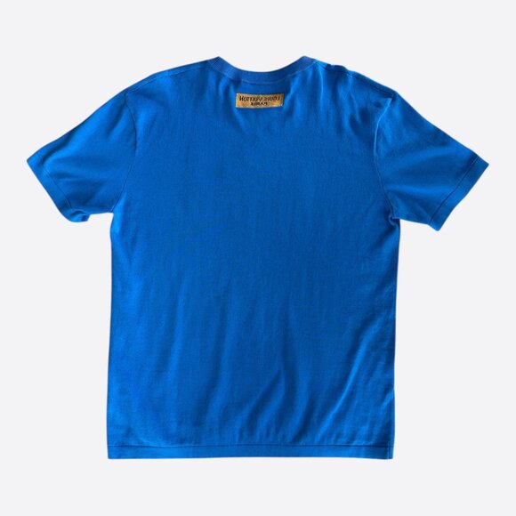 Louis Vuitton Blue & White Everyday Logo Intarsia T-Shirt - Picture 2 of 8